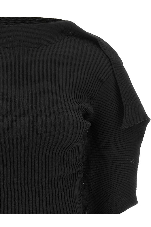 'Prance' top Black