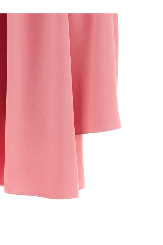 Valentino Garavani Cady Couture — розовая рубашка с плиссировкой B0AECK51MMCY4