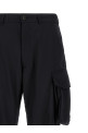 Pinstriped cargo pants Blue