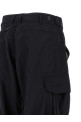 Pinstriped cargo pants Blue