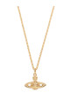 'Man. Mini Bas Relief Orb' necklace Gold
