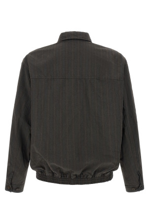 Пиджак в тонкую полоску, коричневый COMME DES GARҪONS HOMME HRJ0040512
