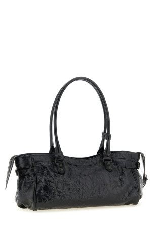 'Le City East-West' shoulder bag Black