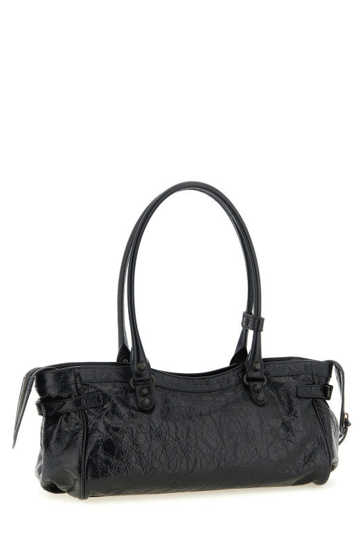 'Le City East-West' shoulder bag Black