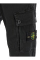 '3100034' cargo pants with logo badge Black