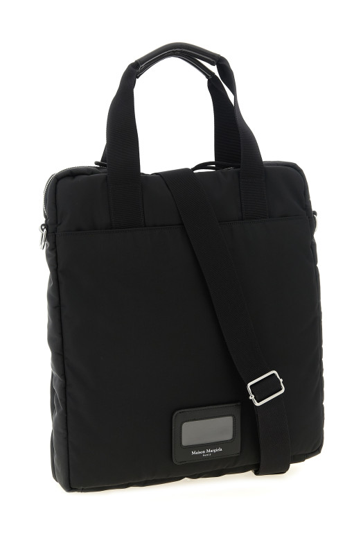 'High Tech' PC shopping bag Black