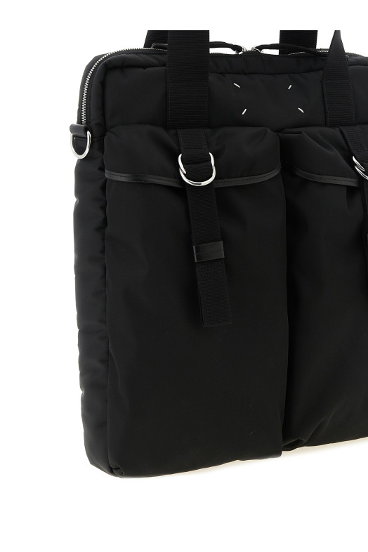 'High Tech' PC shopping bag Black