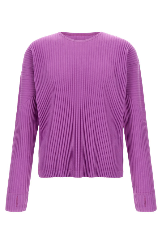 'Color Pleats 1' sweater Purple