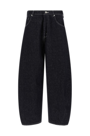 Джинси з контрастною строчкою, сині COMME DES GARҪONS HOMME HRP0130511