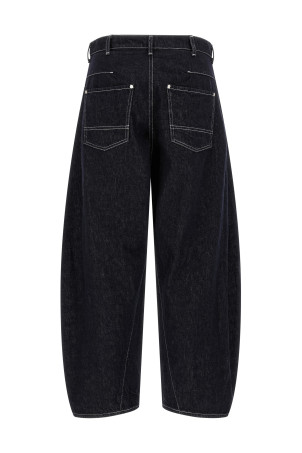 Джинси з контрастною строчкою, сині COMME DES GARҪONS HOMME HRP0130511