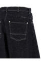 Contrast stitching jeans Blue