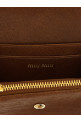 Embossed logo wallet Brown