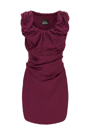 'Ginnie' dress Bordeaux