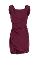 'Ginnie' dress Bordeaux