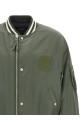 Patch bomber jacket Green