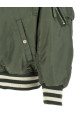 Patch bomber jacket Green