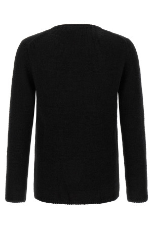 Intarsia sweater Black