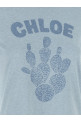 Graphic print T-shirt BLUE