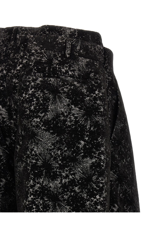 Бермуды с двойной талией, чёрные COMME DES GARÇONS HOMME PLUS PRP0130511
