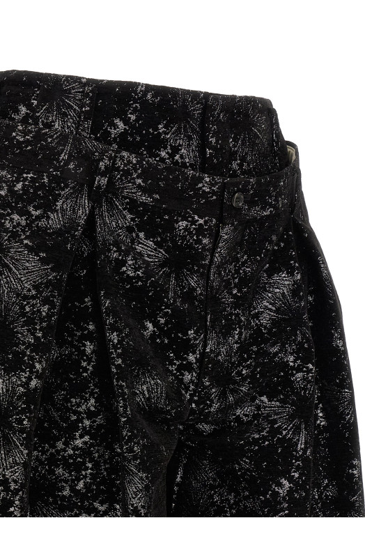 Бермуды с двойной талией, чёрные COMME DES GARÇONS HOMME PLUS PRP0130511