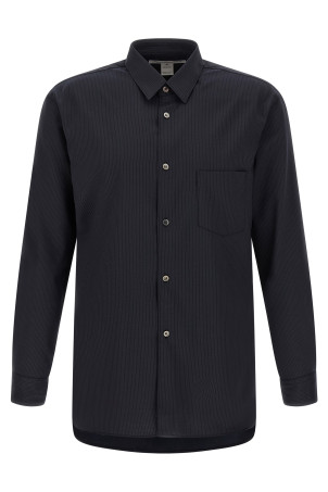 Pinstriped shirt Blue