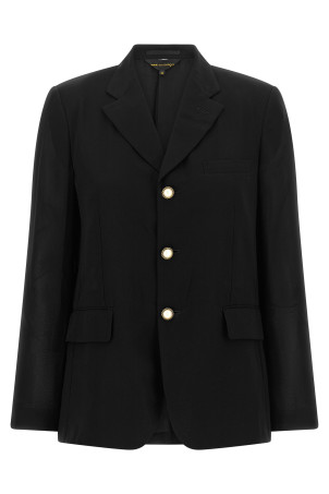 Jewel buttons blazer Black