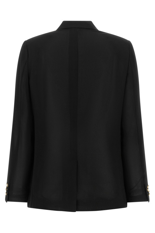 Jewel buttons blazer Black