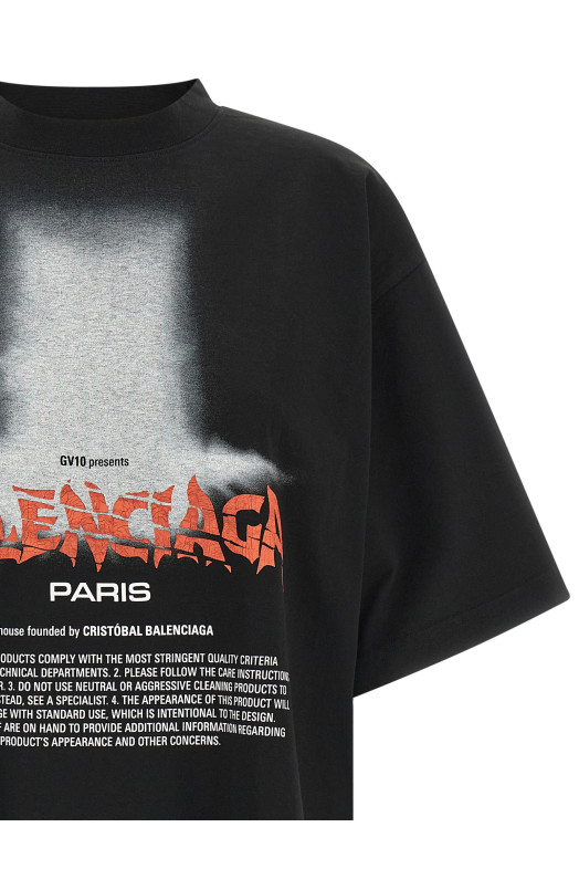 'The Door' T-shirt Black