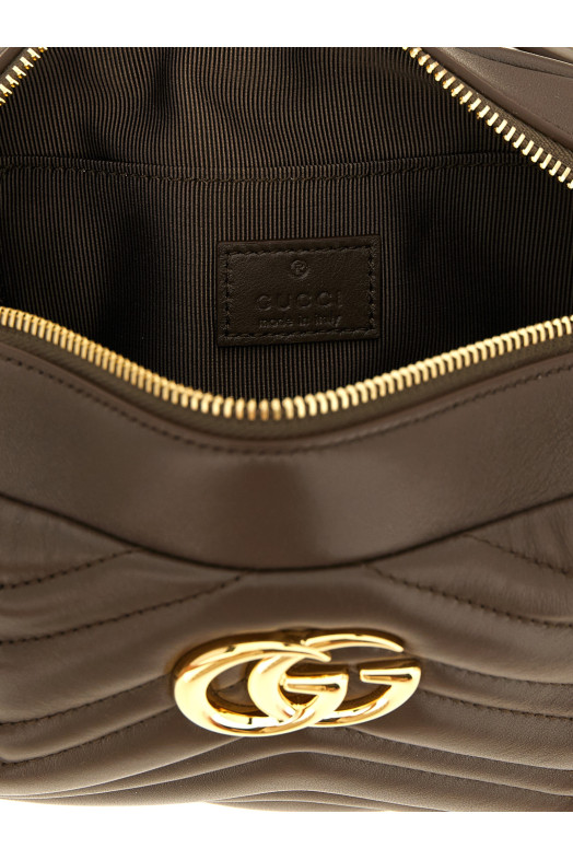 'GG Marmont' small crossbody bag Brown