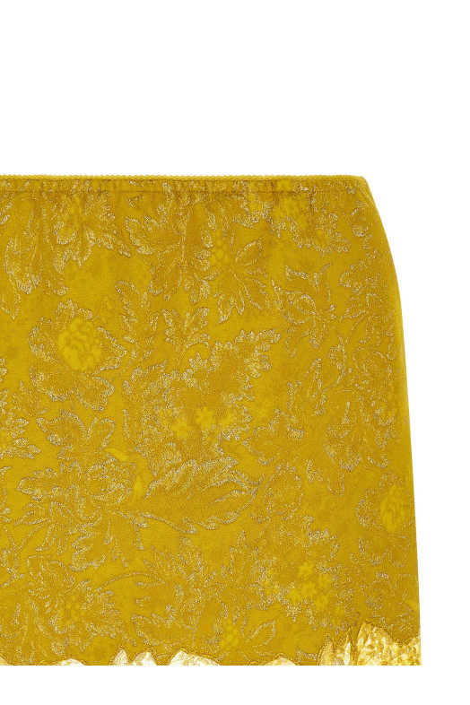 'Barocca' skirt Yellow