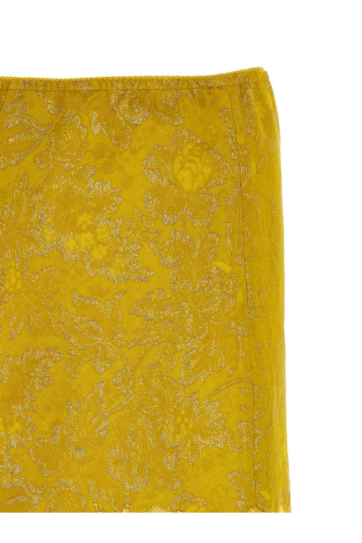 'Barocca' skirt Yellow