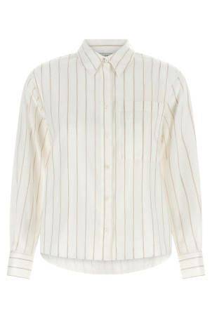 Striped shirt Beige
