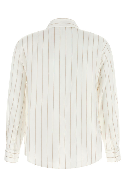 Striped shirt Beige