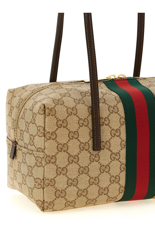 'Gucci Melrose' medium shoulder bag Beige