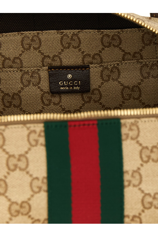 'Gucci Melrose' medium shoulder bag Beige