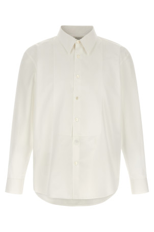 Сорочка з пластроном, біла SAINT LAURENT A001PYY271W9000
