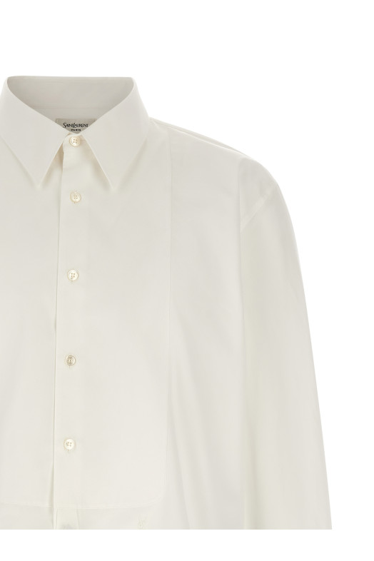 Sartorial plastron shirt White