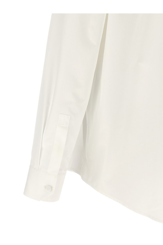 Sartorial plastron shirt White