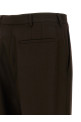 Flannel bermuda shorts Brown