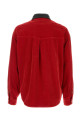 SHIRT DENIM GARMENT-DYED VELVET FABRIC WITH LEATHE VERSACE (10267711A19167)