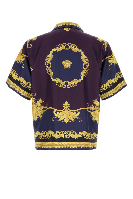 Рубашка из твила с принтом VERSACE (10274701A19254)