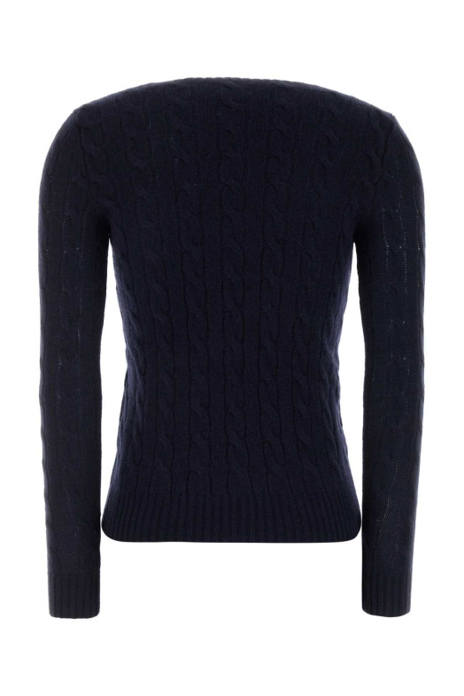 Свитерок из шерстяной смеси темно-синего цвета Blue POLO RALPH LAUREN (211971865)