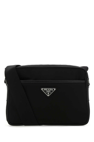 Black Re-nylon crossbody bag Black PRADA (2VH0482DMH)