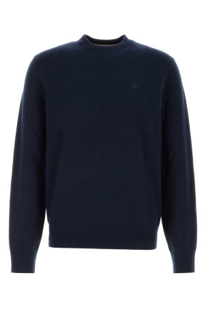 Midnight blue stretch cashmere blend sweater BURBERRY (8113086)
