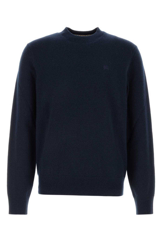 Midnight blue stretch cashmere blend sweater BURBERRY (8113086)