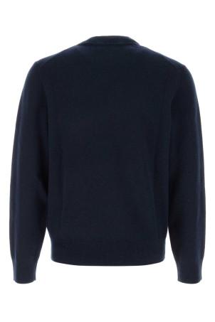 Midnight blue stretch cashmere blend sweater BURBERRY (8113086)