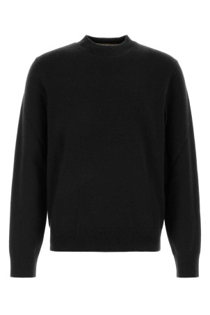 Black stretch cashmere blend sweater Black BURBERRY (8113247)
