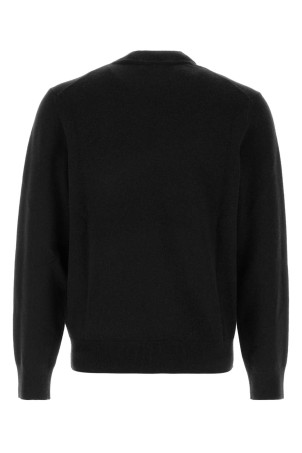 Black stretch cashmere blend sweater Black BURBERRY (8113247)