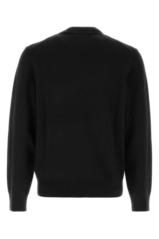Black stretch cashmere blend sweater Black BURBERRY (8113247)