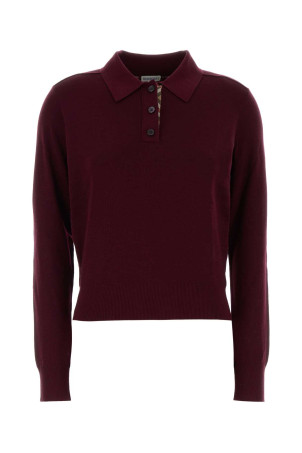 Grape wool polo shirt BURBERRY (8132451)